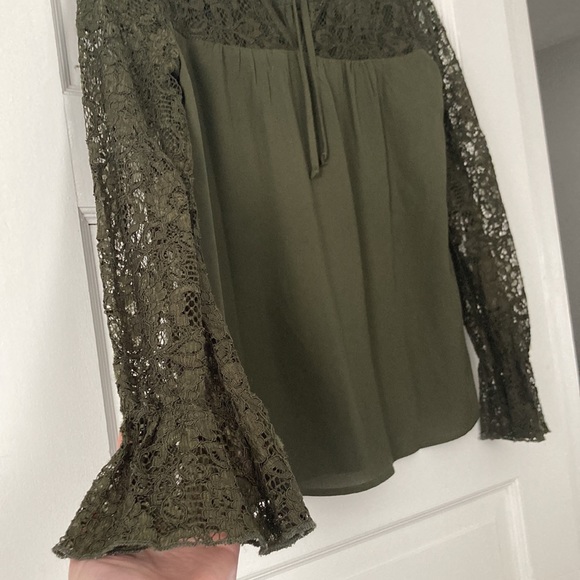 Womens S lace tunic top - Picture 3 of 4